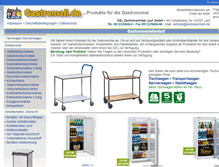 Tablet Screenshot of gastromail.de